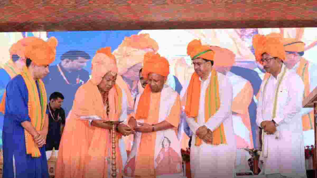 Uttar Pradesh Chief Minister Yogi Adityanath in Tripura to inaugurate Siddheshwari Temple